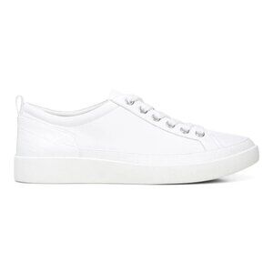 Vionic Winny Casual Sneaker Leather White Women's Shoes
